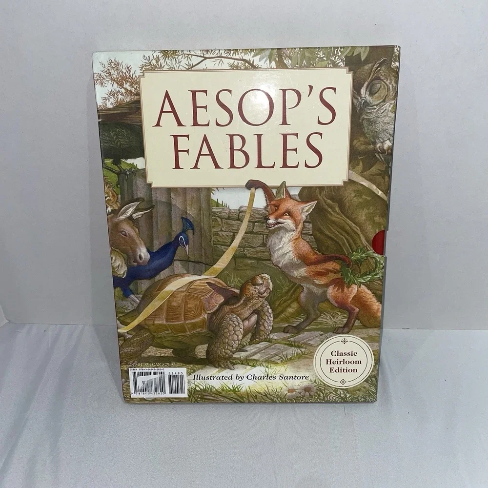 Aesop's Fables Heirloom Edition: The Classic Edition Hardcover‎ with Slipcase...